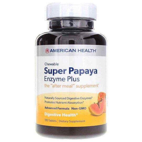 Chewable Super Papaya Enzyme Plus, AH